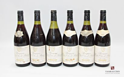 null 6 bottles BOURGOGNE Htes CÔTES DE BEAUNE mise Mommessin 1983
	And. a little...
