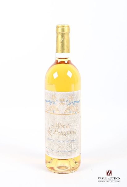 1 bouteille	Mise de LA BARONNIE	Ste Croix...
