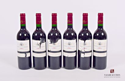 6 bouteilles	Château de FUSSIGNAC	Bordeaux...
