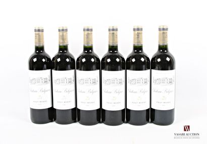 null 6 bouteilles	Château BELGRAVE	Haut Médoc GCC	2005
	Présentation et niveau, impeccables....