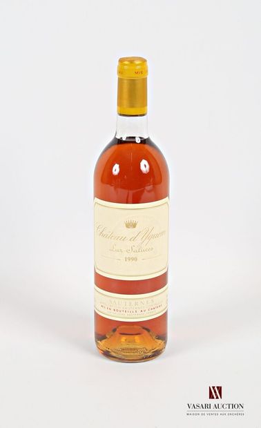 null 1 bouteille	Château d'YQUEM	1er Cru Sup Sauternes	1990
	Et. impeccable. N :...