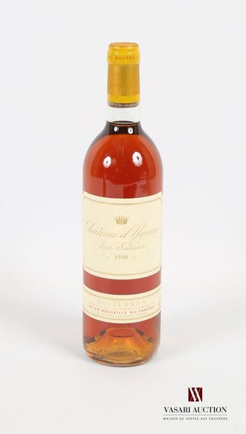 null 1 bouteille	Château d'YQUEM	1er Cru Sup Sauternes	1990
	Et. impeccable. N :...