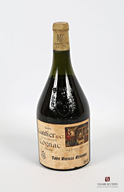 null 1 bouteille	Cognac Très Vieille Réserve Guy GAUTIER & C°		
	70 cl - 39/41°....
