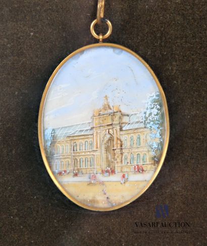 null École française du XIXème siècle
Paire d'encadrements comprenant douze aquarelles...