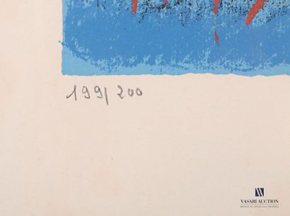 null MASSON André (1896-1987), d'après
Face à face
Lithographie en couleurs
Numérotée...
