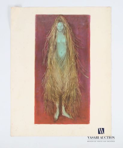 null FINI Leonor (1907-1996) d'après
Cérès
Lithographie en couleurs
Signée en bas...