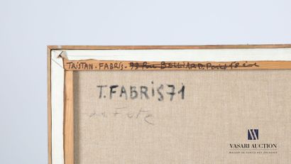 null FABRIS Tristan (1927-1999)
Rosace érotique
Huile sur toile
Signée et daté 71...