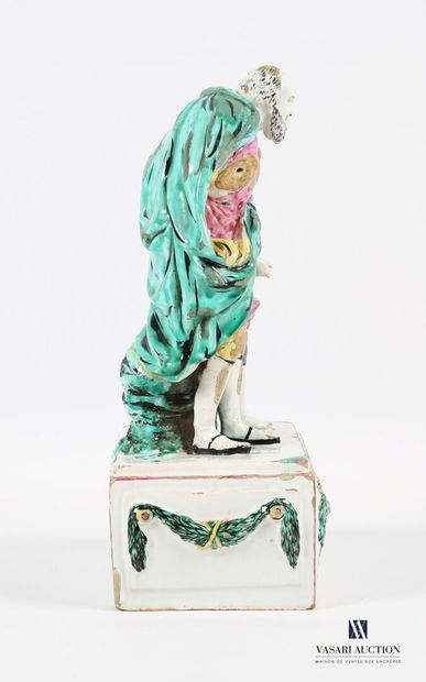 null LA ROCHELLE, circa 1775
Statuette representing Bélisaire blind guided by a child,...