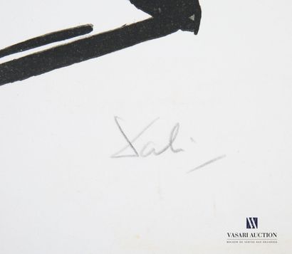 null DALI Salvador (1904-1989) d'après
Le matador
Lithographie en noir
Signée en...