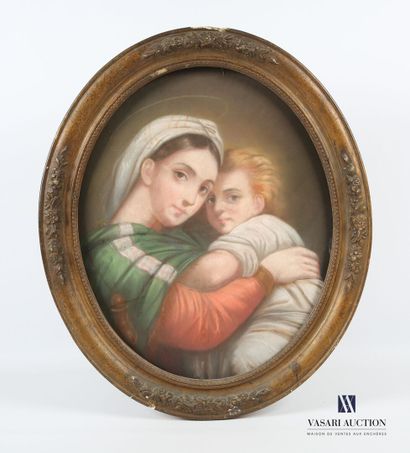 null French school, beginning of the XIXth century
The Virgin and Child (in the taste...