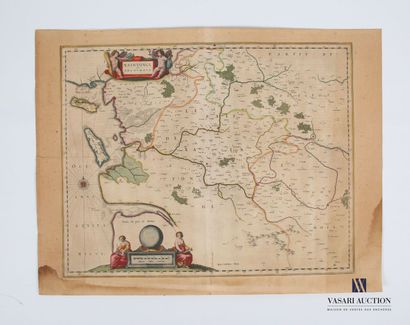 null PEYROUNIN Abraham (1620-1666) d'après
Carte de Xaintonge et Angovmois (Province...