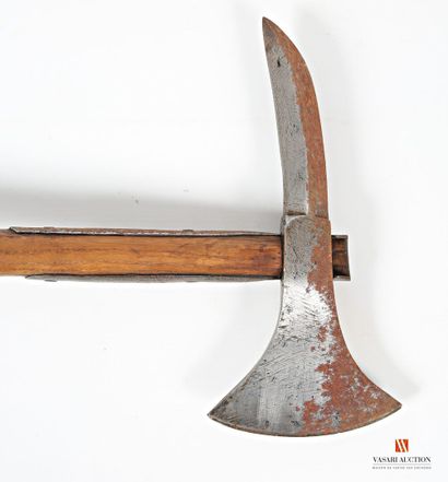 null Hache de bord modèle 1833, fer en acier poinçonné à l'ancre, H du fer 11,5 cm,...