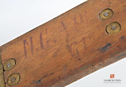 null Boite à munitions pour fusil-mitrailleur MG 08 - 08/15, restes de peinture feldgrau,...