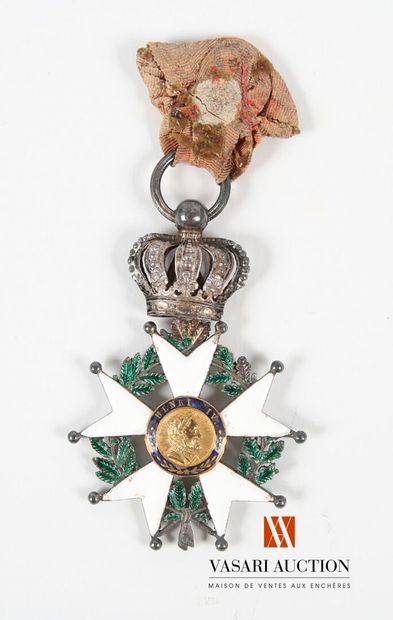 null Order of the Legion of Honor, knight's star silver 42 mm, with the profile of...