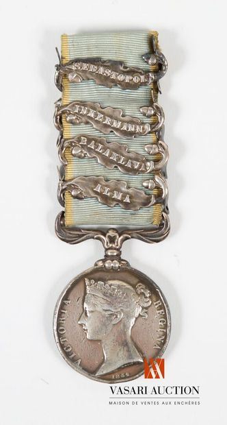 null Médaille de Crimée, crée en 1854 par la Reine Victoria, reconnue et acceptée...