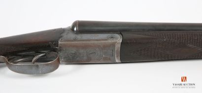 null Fusil de chasse hammerless Humbert Paris St Etienne, calibre12-70, canons Heurtier...