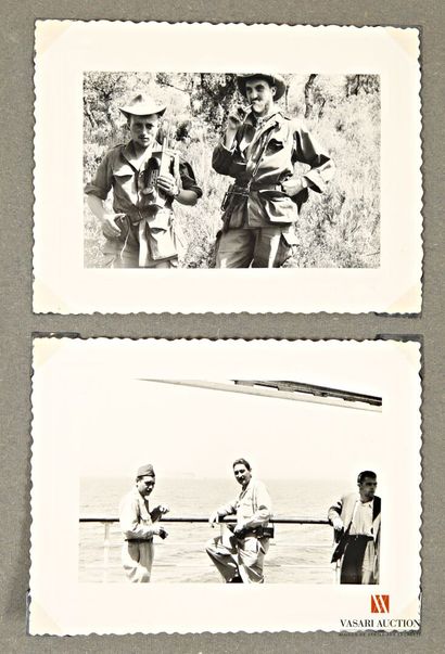 null Album photos d'un conscrit en Algérie (en garnison à Camp-du-Maréchal, commune...