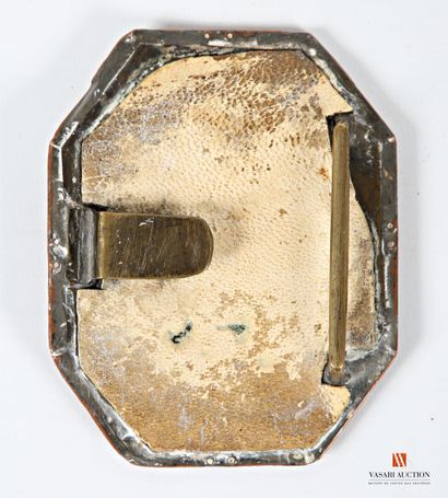 null Plate of belt of guard of the Private Domain of the King, in an oval under crown...
