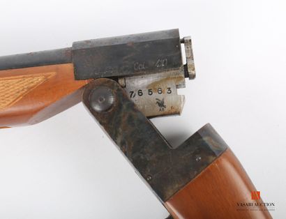 null Fusil de chasse pliant FALCO calibre 410, canons juxtaposés de 64,5 cm, crosse...
