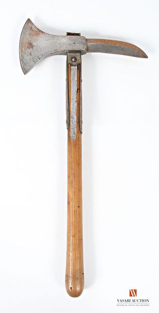 null Hache de bord modèle 1833, fer en acier poinçonné à l'ancre, H du fer 11,5 cm,...