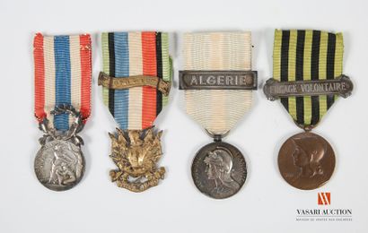 null Médaille Coloniale, module argent 29 mm à tranche lisse, gravure de Georges...