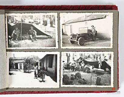 null Album photos d'un conscrit en Algérie (en garnison à Camp-du-Maréchal, commune...