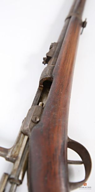 null Fusil réglementaire Chassepot modèle 1866, canon rayé de 82 cm calibre 11 mm,...