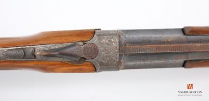 null Fusil de chasse PEDRETTI calibre 12-70, canons superposés chromés de 71 cm,...