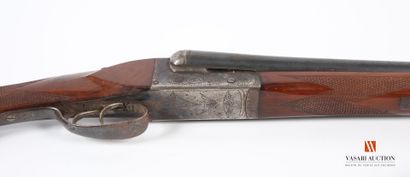 null Fusil de chasse hammerless espagnol modèle GORO calibre 16-70, canon juxtaposés...