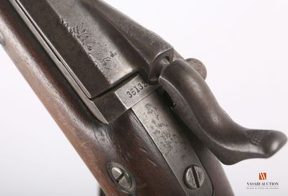 null Carabine de selle réglementaire SPRINGFIELD TRAPDOOR modèle 1873, percussion...