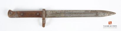 null Baïonnette Autrichienne modèle 1895, lame à gorge de 24,6 cm, avec poinçon de...