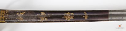 null Saber with battle guard of the model of the officers of Dragons, brass mounting...
