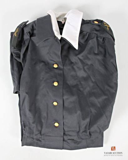 null RAF flag, Canadian troops, nylon 180 x 85 cm, a Swedish army nurse's coat is...