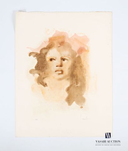 null FINI Leonor (1907-1996) d'après
Visage
Lithographie en couleurs
Signée en bas...