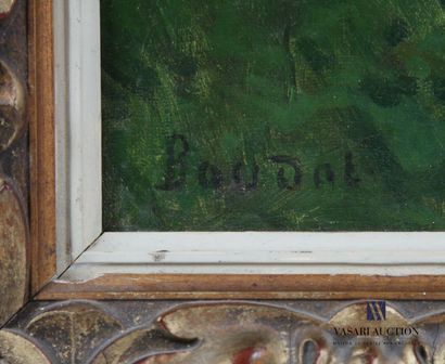 null BAUDAT (XIXème-XXème siècle)
Le panier de cerise
Huile sur toile
Signée en bas...