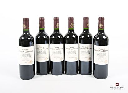 null 6 bouteilles	Château CAMBON LA PELOUSE	Haut Médoc CBS	2008
	Et. impeccables....