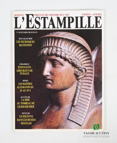 null [CERAMIQUE - HISTOIRE DE L'ART] 
Important lot comprenant des revues L'Estampille...