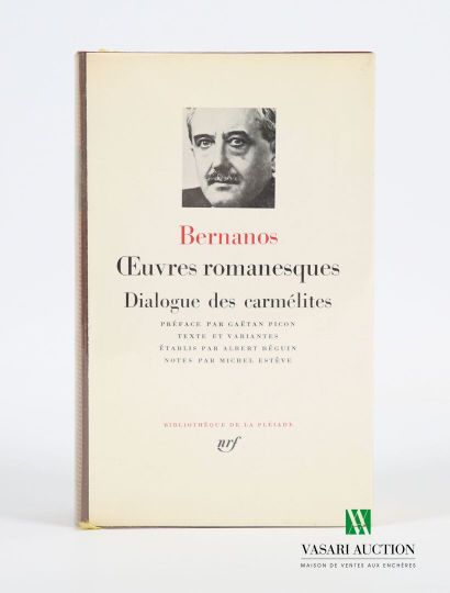 null (LA PLEIADE)
- BERNANOS - OEuvres romanesques Dialogue des carmélites Préface...