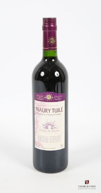 null 1 bouteille	VDN MAURY TUILÉ "Terres de Soleil"		
	75 cl - 16°. Présentation...