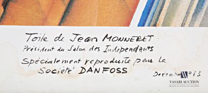 null MONNERET Jean d'après
Beaubourg, toile de Jean Monneret président du salon des...