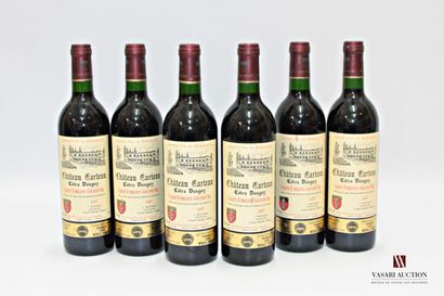 null 6 bouteilles	Château DAUGAY Côtes Daugay	St Emilion GC	1987
	Et. excellentes....