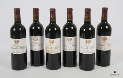 null *6 bouteilles	Château SOCIANDO MALLET	Haut Médoc	2009
	Et. fanées et tachées...