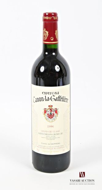 null 1 bouteille	Château CANON LA GAFFELIÈRE	St Emilion GCC	1996
	Et. un peu tachée....