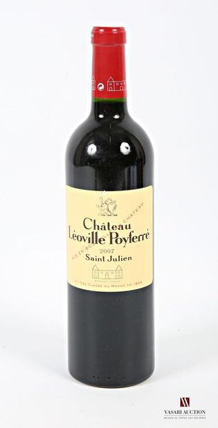 null 1 bouteille	Château LÉOVILLE POYFERRÉ	St Julien GCC	2007
	Et. à peine tachée...