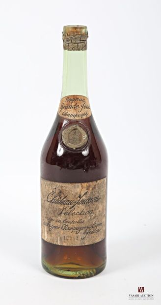 null 1 bouteille	Cognac GRANDE FINE CHAMPAGNE Château Jousson		1875
	"Sélection"....