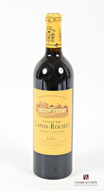 null 1 bouteille	Château LAFON ROCHET	St Estèphe GCC	2001
	Et. à peine tachée. N...