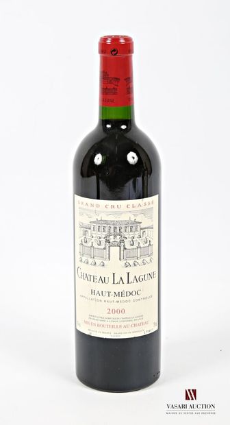 null 1 bouteille	Château LA LAGUNE	Haut Médoc GCC	2000
	Et. un peu tachée et légèrement...