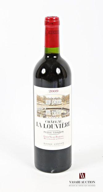 null 1 bouteille	Château LA LOUVIÈRE	Graves	2009
	Et. excellente. N : bas goulot...