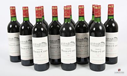 11 bouteilles	Château PONTET CANET	Pauillac...