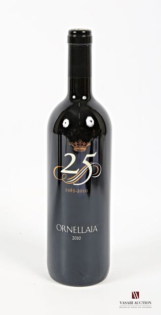 null 1 bouteille	ORNELLAIA Bolgheri Superiore (Italie)		2010
	Et. impeccable. N :...